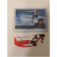 H-17 Blake Wheeler Hockey Heroes 2021-22 Tim Hortons UD Upper Deck 